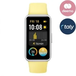 Watch Huawei Band 9 Smart 1.47-Inch  Fluoroelastomer Nylon Strap – Yellow